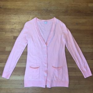S Peach Gap Cardigan